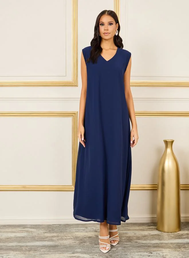 مكسيم كريشن Beaded Detail Embroidered Kaftan by Styli