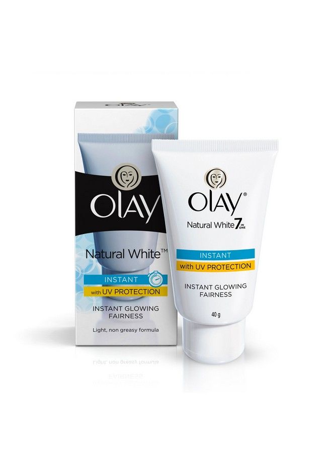 Olay Natural White 7 In 1 Instant Glowing Fairness Cream 40Gm - Image 2