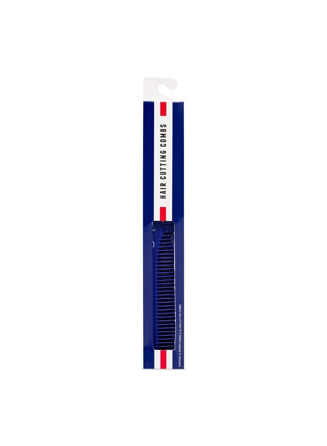 JOHNNY B. JOHNNY B. Professional 4 Pack Carbon Cutting & Styling Combs for Barbers, At-Home Use, Blue - Image 3