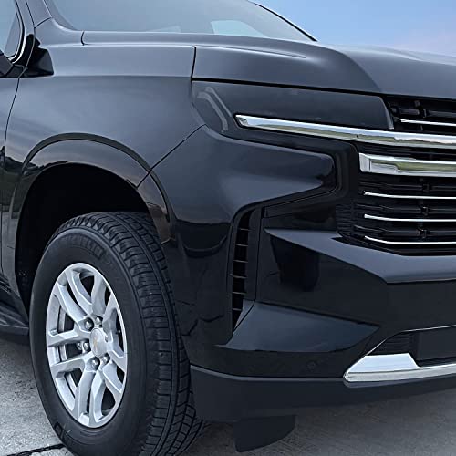 SlickMod PreCut Vinyl Smoke Tint for 2021-2022 Chevy Tahoe Sidemarker (3. Front Sidemarker, 20% Dark Smoke) - Image 5