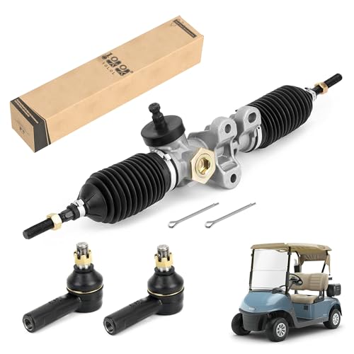 10L0L Golf Cart Steering Assembly for EZGO RXV Electric Gas 2008 & Up, Steering Rack Gearbox Assembly Golf Cart Parts 601500 618329 - Image 1