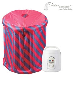 DubaiGallery Portable steam sauna mini inflatable steam generator, home mobile phone, mobile phone, personal spa sauna tent for removing and removing toxins.  - Image 1