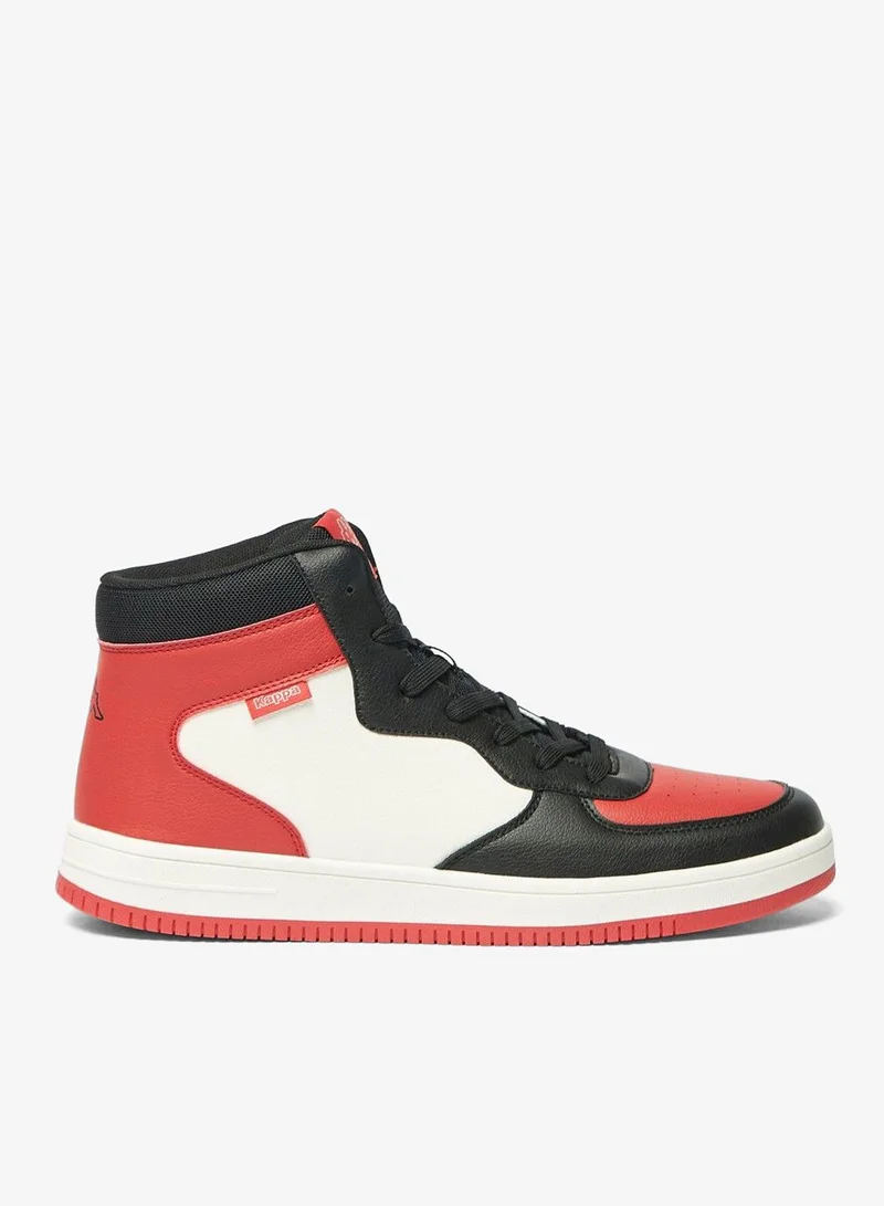 Kappa Kappa Men'S Lace-Up High Cut Sneakers