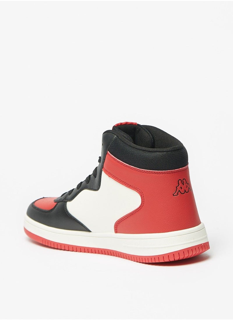 Kappa Kappa Men'S Lace-Up High Cut Sneakers  - Image 3