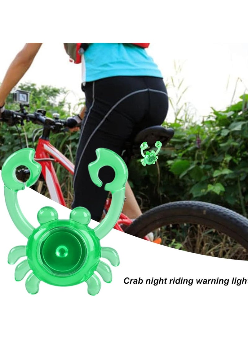 CMGTYYD LED Bike Rear Light - Crab Shaped Light, Cycling Rear Light Waterproof LED Crab Light, High Intensity, Weather Resistant for Enthusiast Cyclists, for Road, Mountain  - Image 2