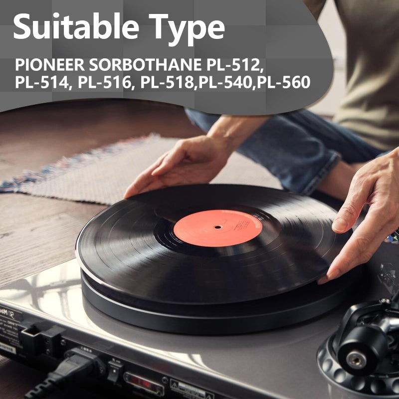 SuperDi Turntable Fits for Pioneer SORBOTHANE PL-560, 540, 518, 516, 514, 512 - Image 5