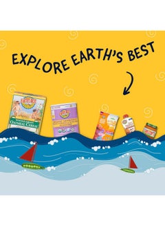 Earth's Best Earth's Best Organic Kids Snacks, Sesame Street Toddler Snacks, Organic Sunny Days Snack Bars for Toddlers 2 Years and Older, Strawberry with Other Natural Flavors, 16 Bars Per Box  - Image 5