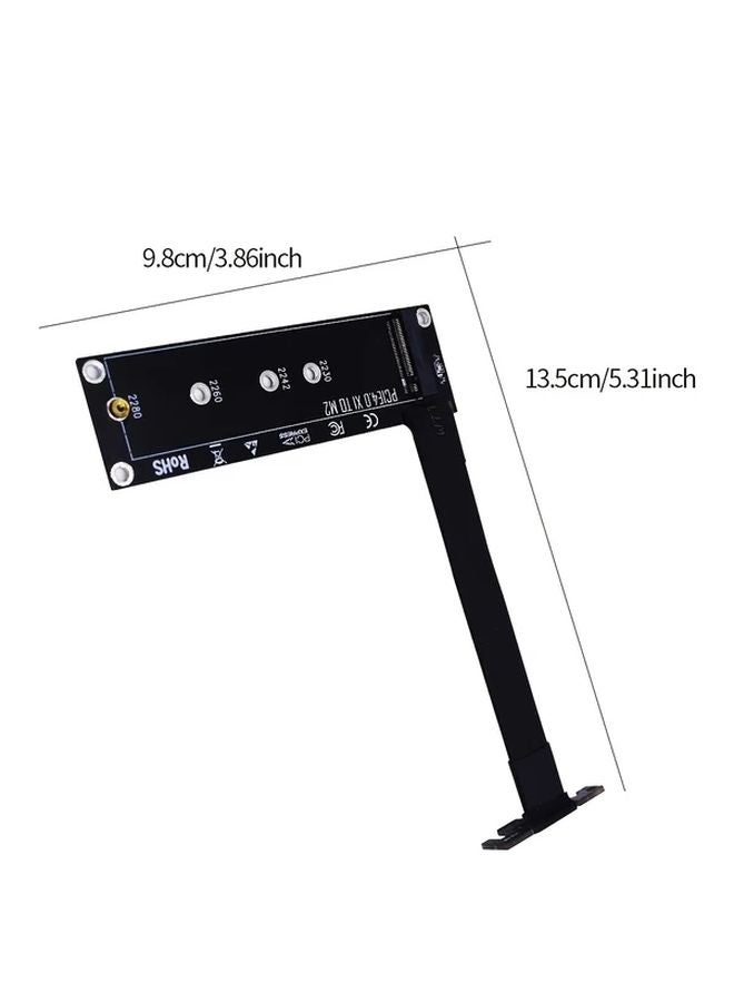 TISHRIC PCIE3 0 X1 To M 2 NVMe SSD Adapter High Speed For 2230 2280 NVMe Drives - Image 3