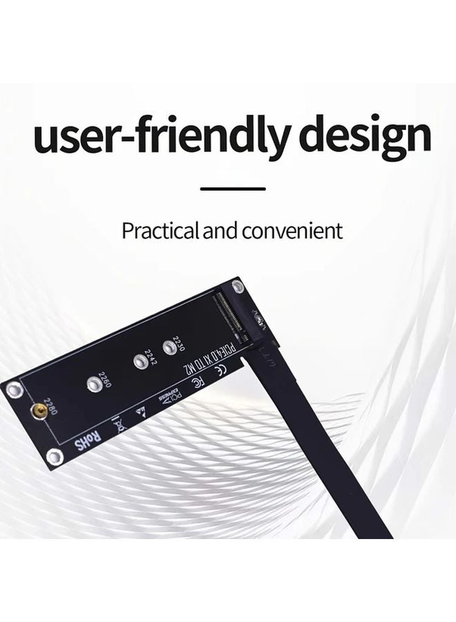 TISHRIC PCIE3 0 X1 To M 2 NVMe SSD Adapter High Speed For 2230 2280 NVMe Drives - Image 5