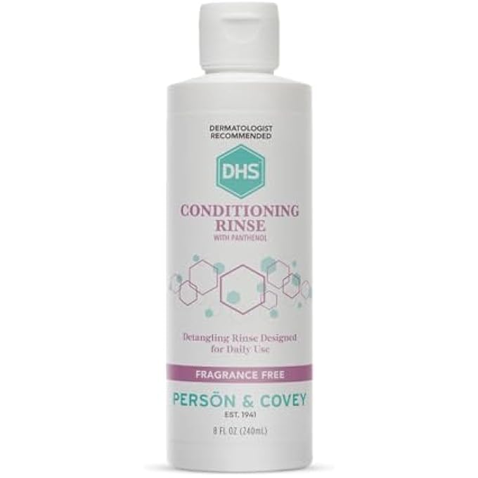DHS CONDITIONING RINSE WITH PANTHENOL, 8 OZ (PACK OF 2) - Image 1