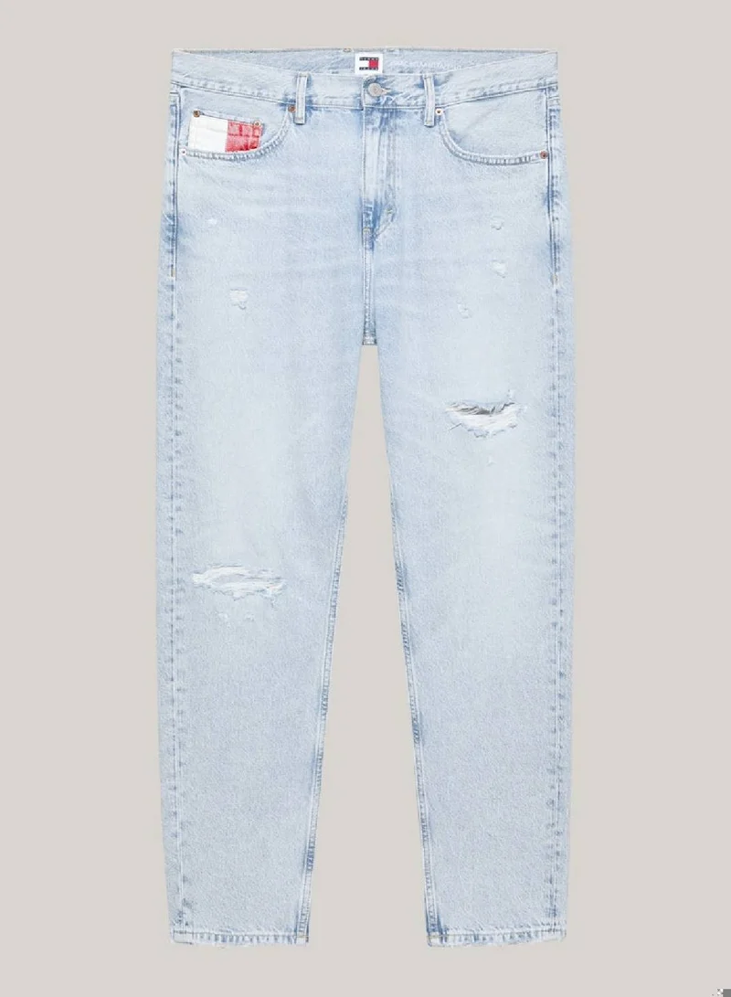 Tommy Jeans  Isaac Archive Relaxed Tapered Distressed Jeans for Men | Best Price UAE