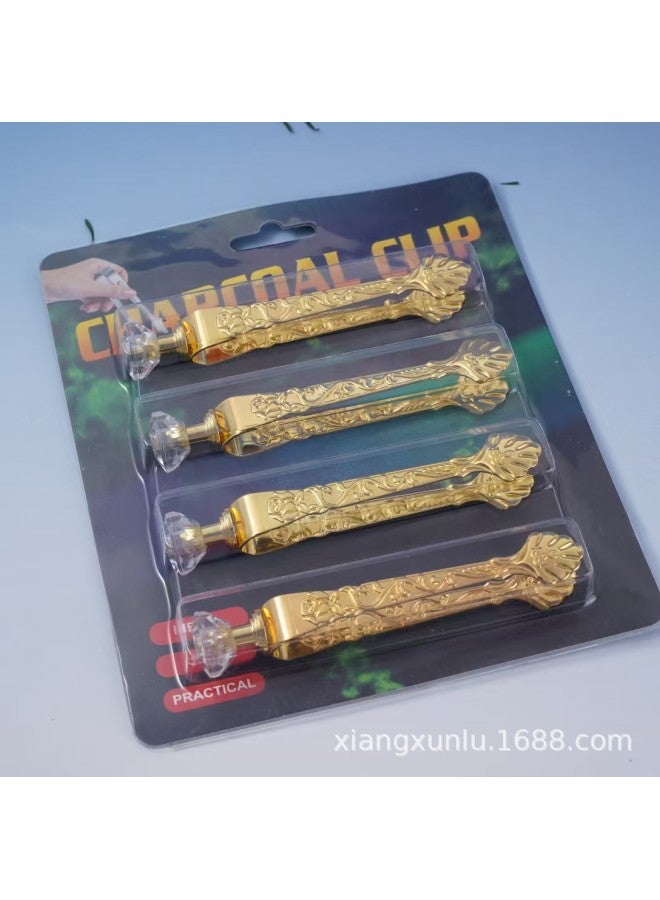 Cross-border Middle East Saudi Arabia Tweezers Metal Iron Hollow Incense Smoker Carbon Incense Incense Spice Clip  Accessories - Image 1