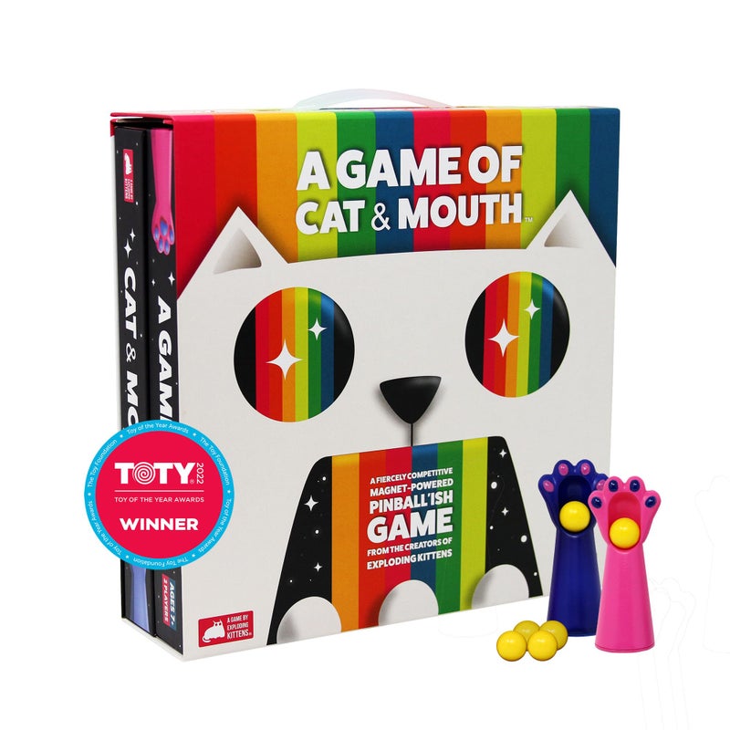 Exploding Kittens لعبة القط والفم من إكسبلودينغ كيتنز - لعبة ورق للبالغين والعائلة والمراهقين والأطفال - Image 1
