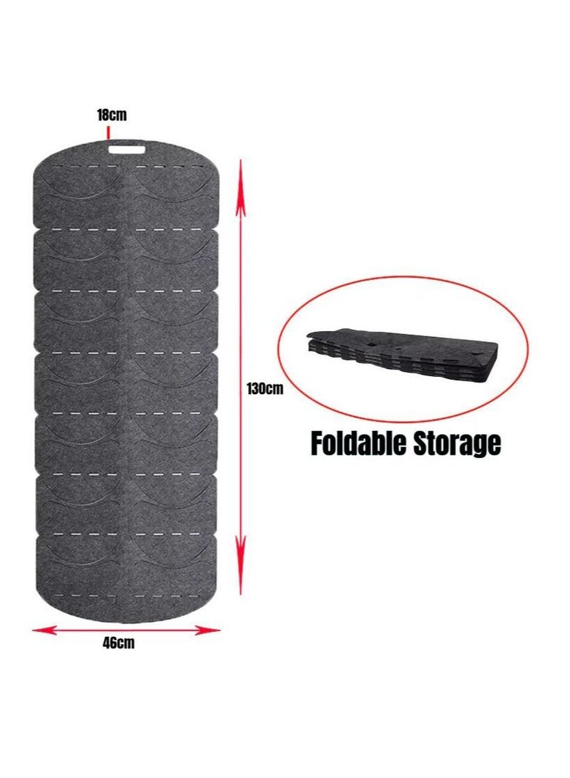 Foldable Hanging Baseball Cap Hat Display Rack Organizer  - Image 2