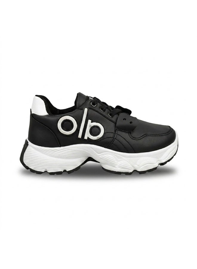 Vbranda A luxurious, eye-catching, and stylish sneaker.L-19-BLACK - Image 3