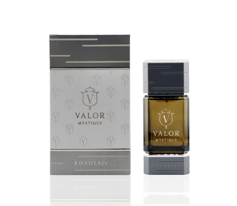 KHADLAJ PERFUMES VALOR MYSTIQUE 100 ML EDP SPRAY FOR MEN