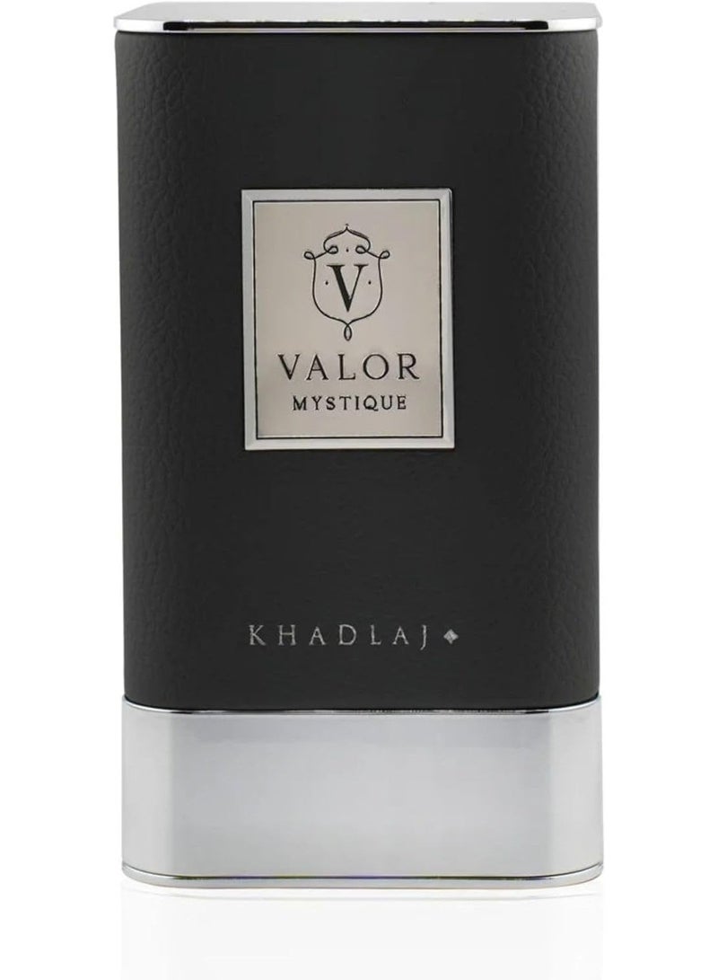 KHADLAJ VALOR MYSTIQUE 100 ML EDP SPRAY FOR MEN - Image 3