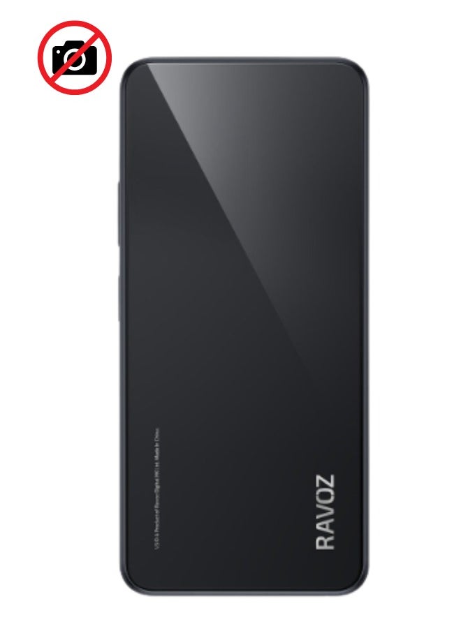 RAVOZ Ravoz V3 Non Camera & Non GPS | 8GB RAM(4+4 Expandable) 128 GB ROM | 5000mAh Battery | Black, TDRA  - Image 2