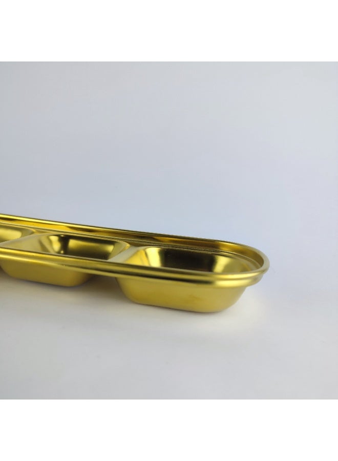 Gold Stainless Steel Serving Dish for Salt and Sauces – Elegant Design - Image 3