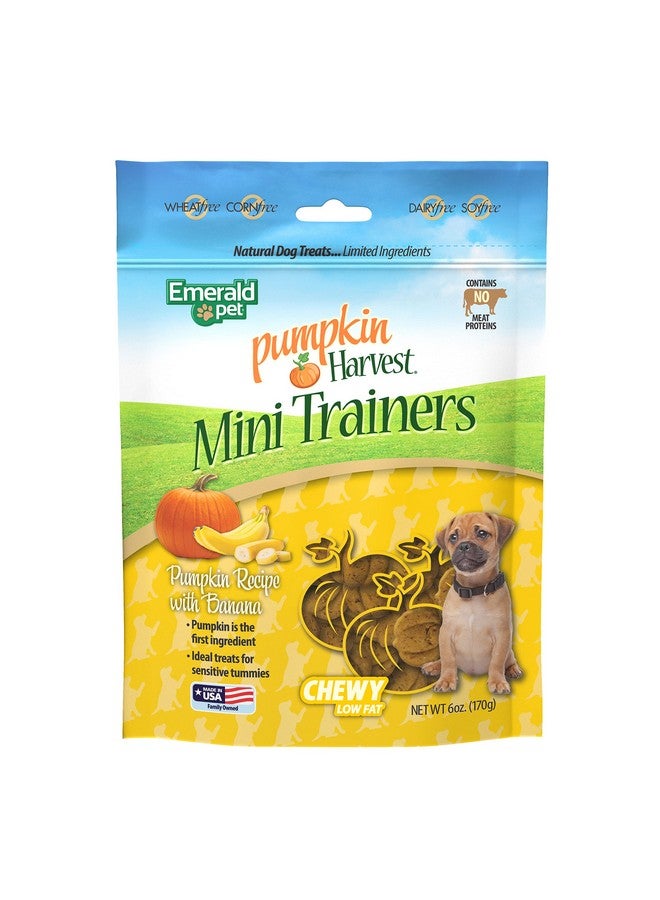 إميرالد بيت مكافآت الكلاب المطاطية بنكهة الموز من إيميرالد بت 850039167096، 6 أونصات، لمدربي حصاد اليقطين - Image 1