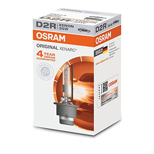 OSRAM مصباح هالوجين زينون OSRAM XENARC ORIGINAL D2R 66250 +100% 4150K قطعة واحدة في علبة قابلة للطي - Image 1