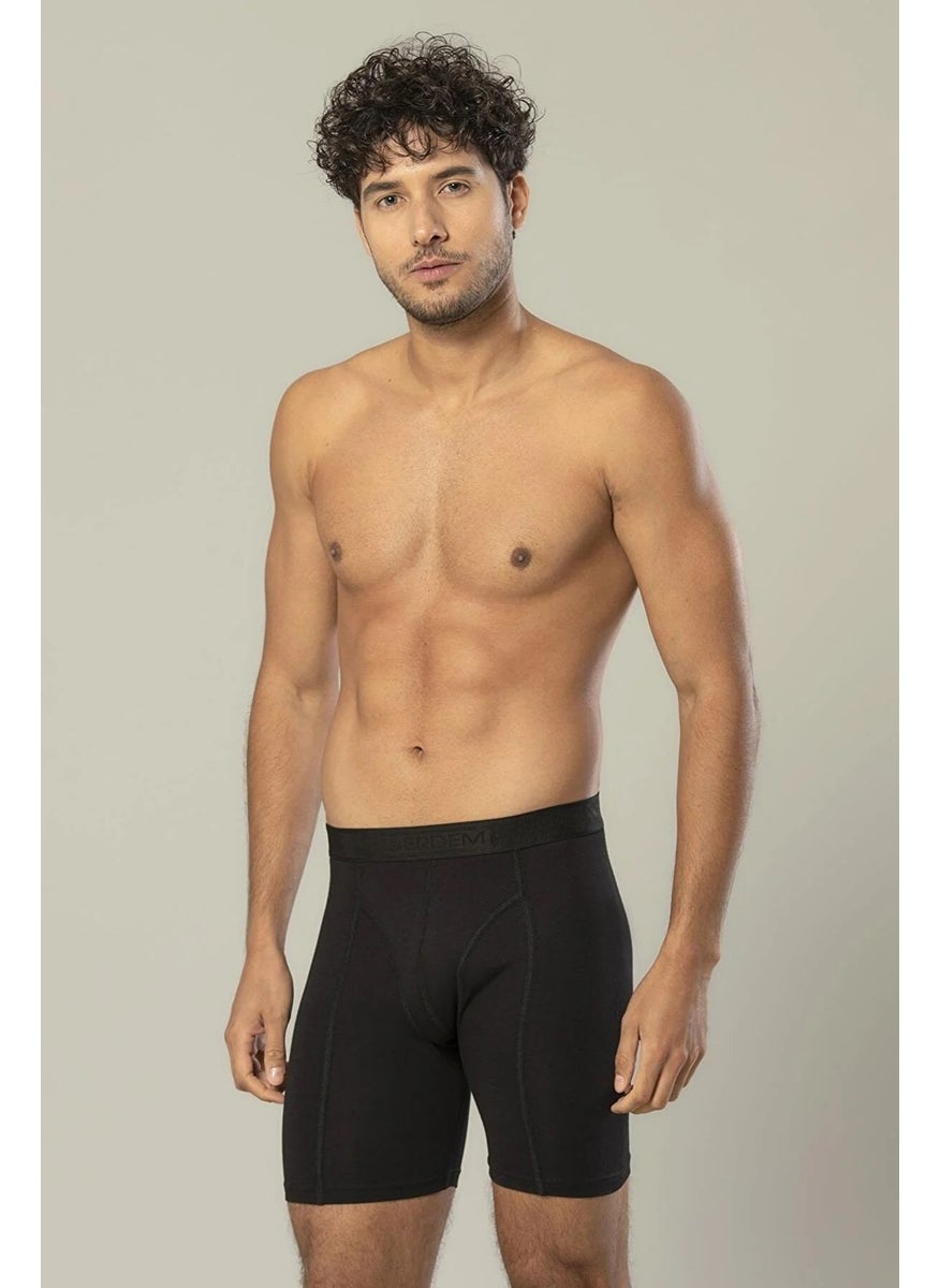 Tampap - Men's Long Leg Lycra Boxer 3 Pack Erdem 1416 - Image 1