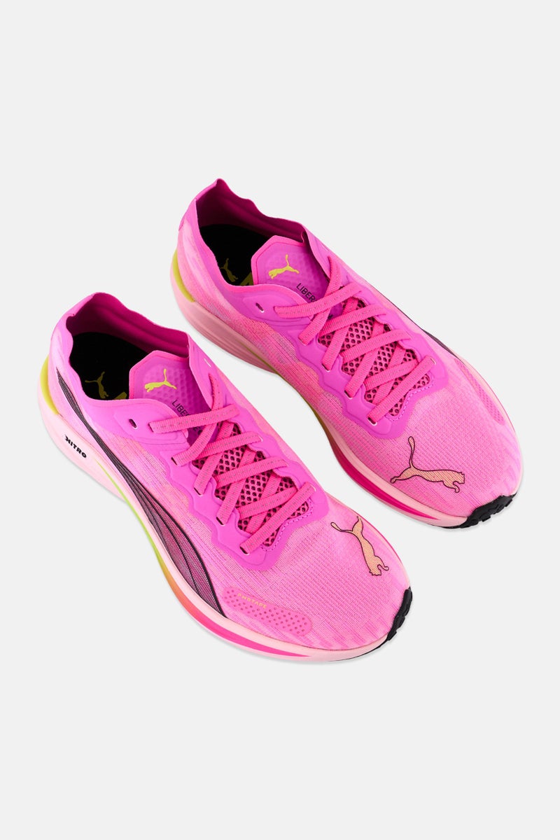 PUMA أحذية تدريب نسائية ليبرات نيترو 2 مزودة بأربطة، وردي - Image 4