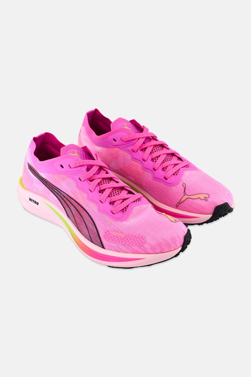 PUMA أحذية تدريب نسائية ليبرات نيترو 2 مزودة بأربطة، وردي - Image 1