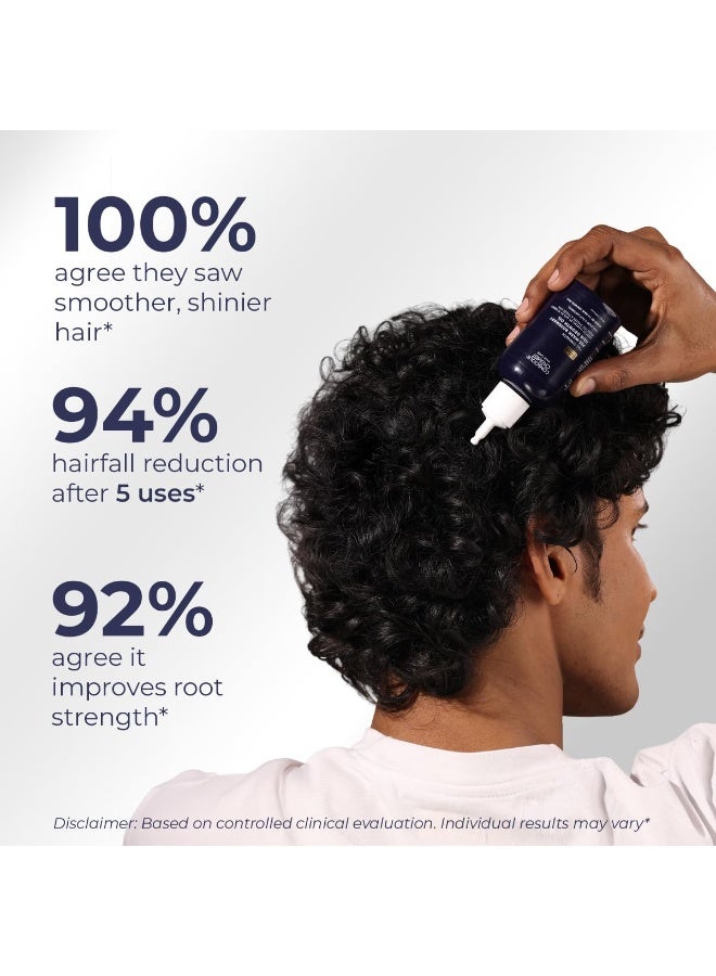 كيميائي واعي زيت كونشيس كيميست® لنمو الشعر بتركيز كامل | إكليل الجبل، البصل الأحمر، والمورينجا | مع خلاصة الخميرة | تركيبة من 14 زيتًا | يقلل تساقط الشعر، يغذي فروة الرأس، ويعزز نمو الشعر | لجميع أنواع الشعر | للنساء والرجال | 100 مل (عبوة من قطعتين) - Image 4