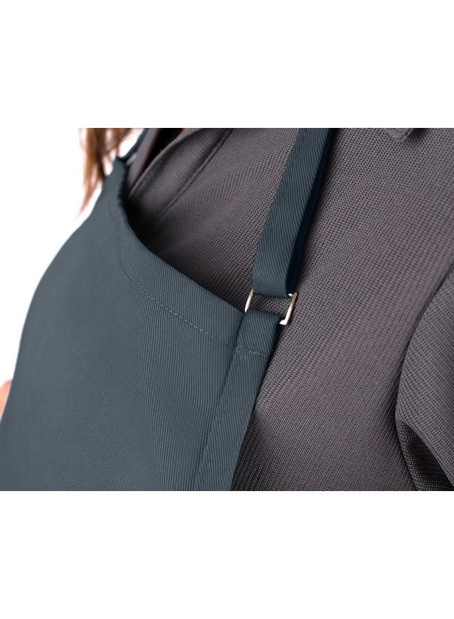 KNG Slate 3 Pocket Adjustable Bib Apron for Men and Women - Pack of 2 - Image 4