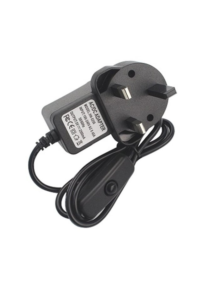 Generic - Raspberry Pi 3 Generation Power Supply 5v 2.5A Micro USB Power Supply With Switch Line Raspberry Pi 3-Color:American Regulations - Image 1