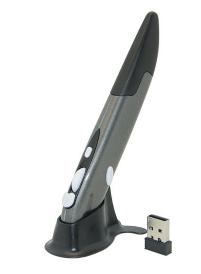 Loquat Wireless Optical Pen Mouse Grey