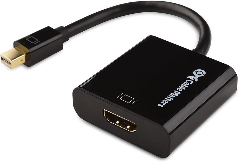 CableMatters محول نشط Mini DisplayPort إلى HDMI (محول Mini DP إلى HDMI) يدعم تقنية Eyefinity ودقة 4K - Image 1