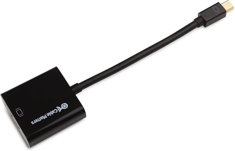 CableMatters محول نشط Mini DisplayPort إلى HDMI (محول Mini DP إلى HDMI) يدعم تقنية Eyefinity ودقة 4K - Image 2