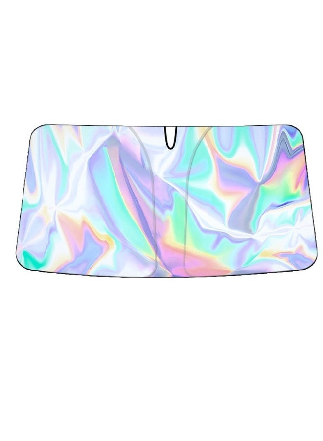 Windshield Sunshade For Car Uv Protection Laser Reflective Cooling Shade For Hot Summer Parking - Image 2