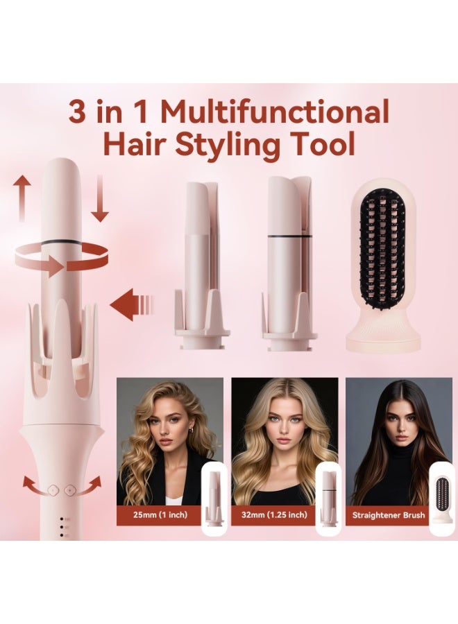 five in one curling ,Automatic Hair curlers  Set Anti-Tangle Rotating Curling Wand for Hair Styling hot tools curling - Image 2