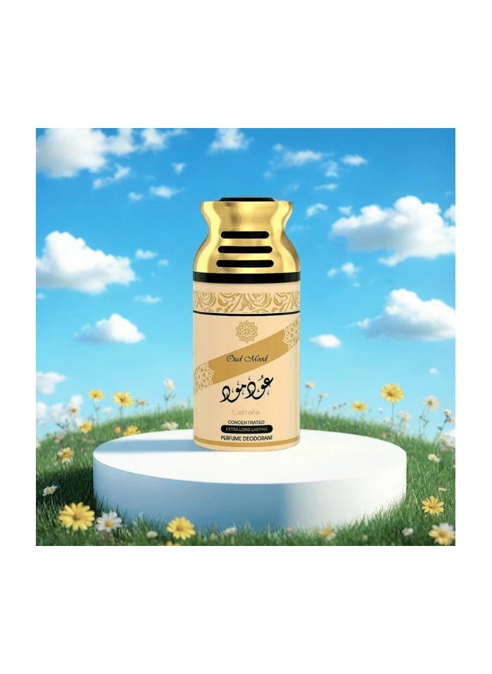 Lattafa Oud Mood Unisex Perfumed Spray 250Ml  - Image 2