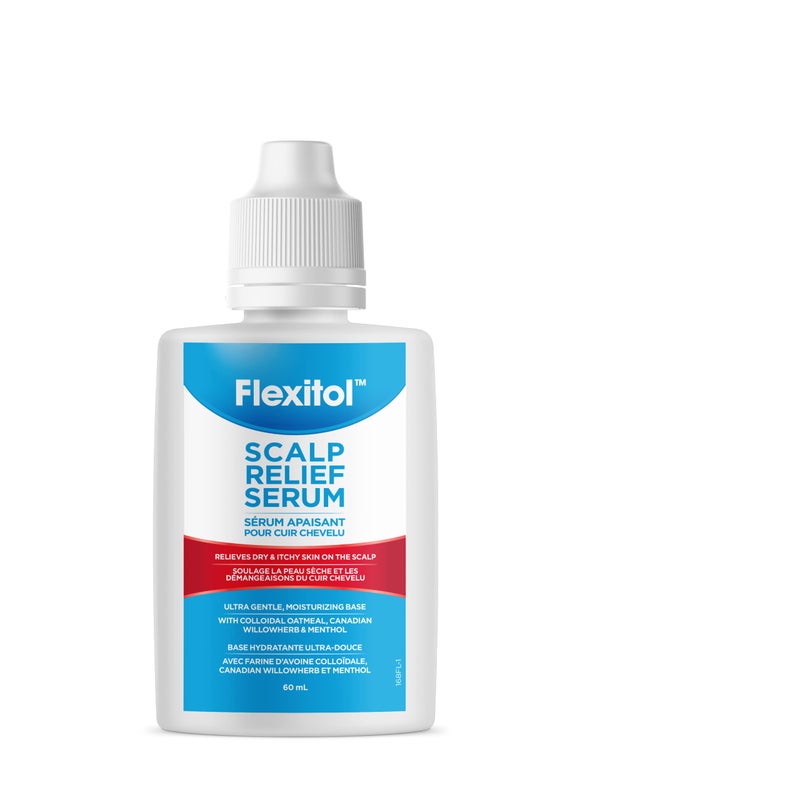 Flexitol Scalp Relief Serum for Itchy Scalp with 2% Colloidal Oatmeal, 2 Ounce - Image 1