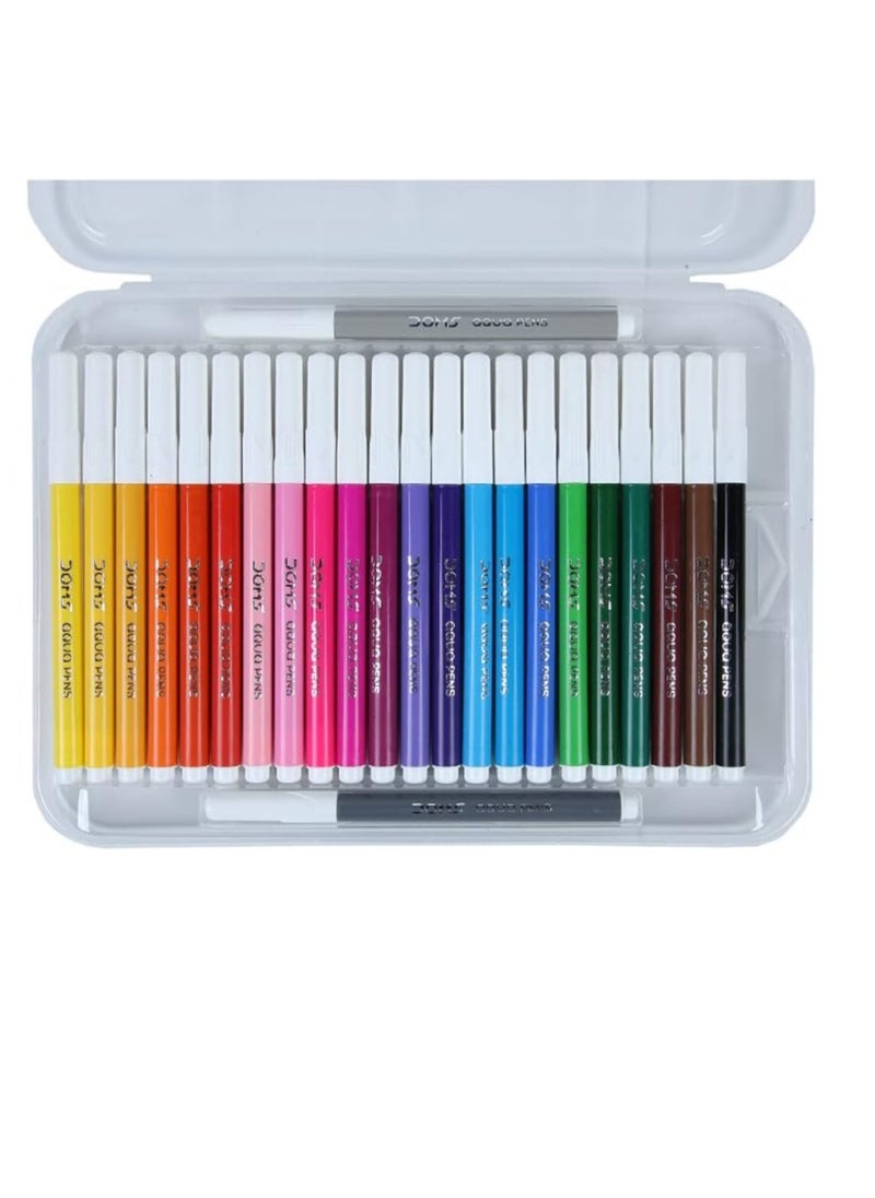 24-Piece Aqua Watercolour Sketch Pens Multicolour - pzsku/Z5D287A3D3F71CE446EC6Z/45/_/1719476478/033b43b9-d9b2-42ce-9c3a-08f922c019f0