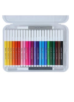 DOMS 24-Piece Aqua Watercolour Sketch Pens Multicolour  - Image 2