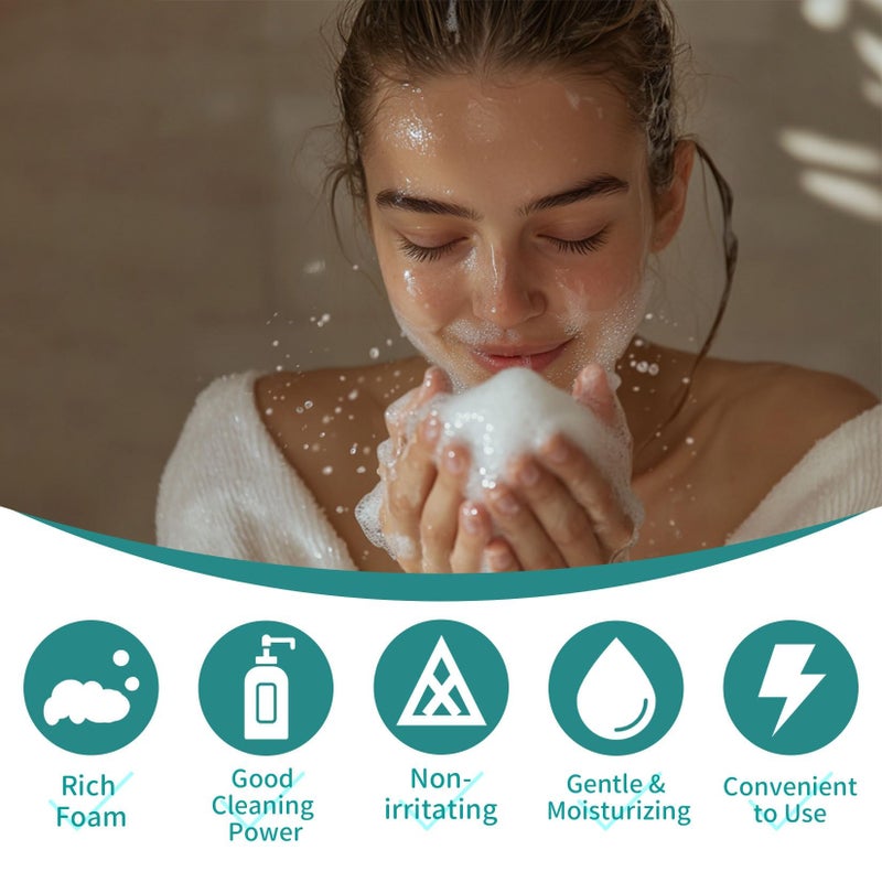 RAQEHO 10 Face Wipes Women Cleansing - Body Wipes for Adults Bathing No Rinse Partial Residual Makeup Removal Elderly Care Disposable Facial Shower Wipes Travel Camping Cleansing Supplies - Image 3