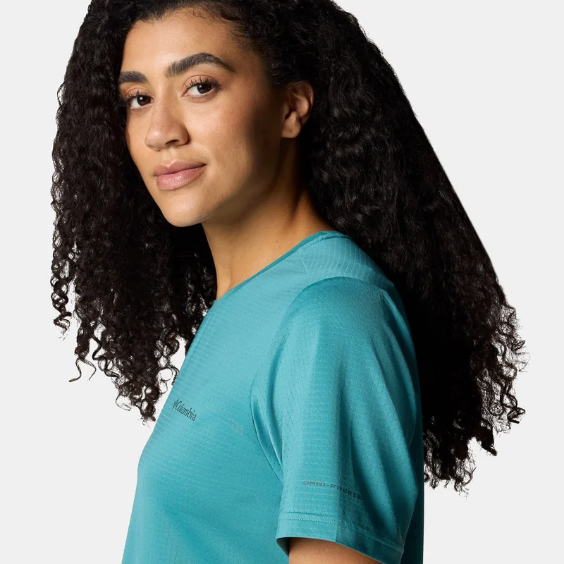 Columbia Green Women's Wild Springs T-Shirt for Women | Best Price UAE