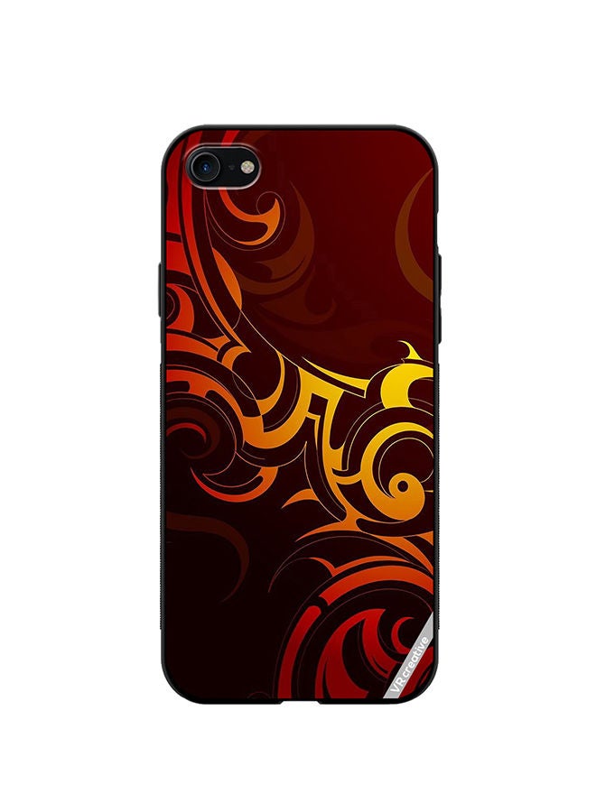 VR CREATIVE Protective Case Cover For Apple iPhone 7/8/SE 2020 Superman Tattoo Background Design Multicolour - Image 1