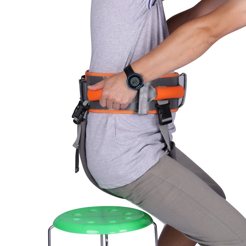Transfer Belt with 7 Handles Patient Assist Transfer Belt - Widened Nylon Transfer Belt for Physical Therapy - Image 5