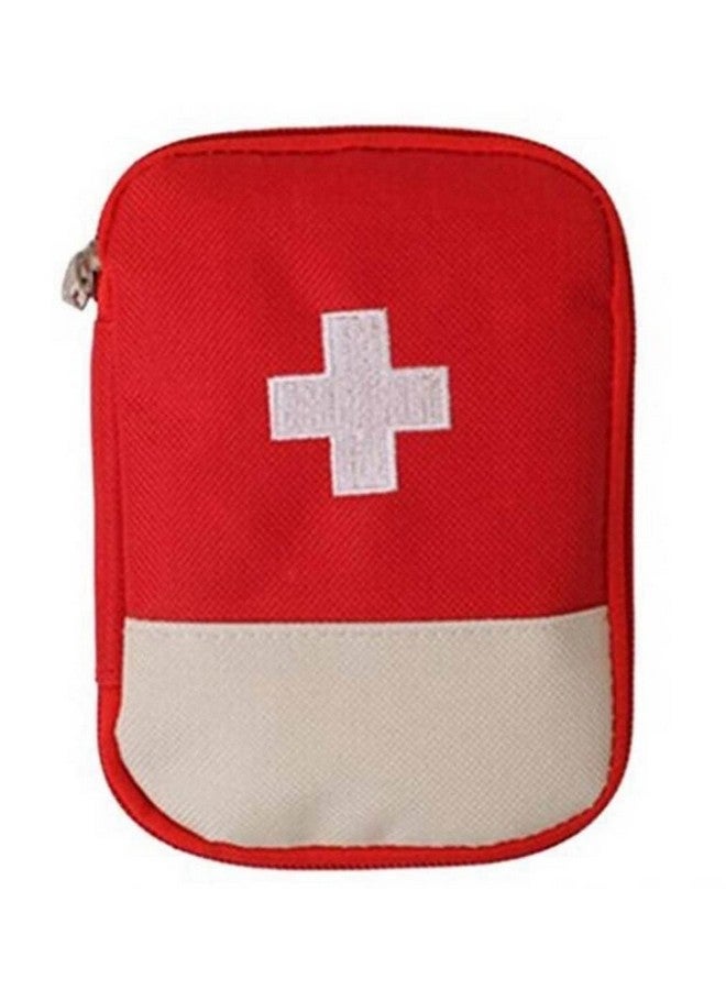 Bluwings Mini Emergency Survival First Aid Kit Pouch Medicine Storage Bag for Travel (1 Pcs) (Multicolor) - Image 1
