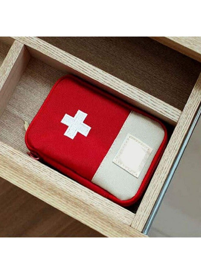 Bluwings Mini Emergency Survival First Aid Kit Pouch Medicine Storage Bag for Travel (1 Pcs) (Multicolor) - Image 2