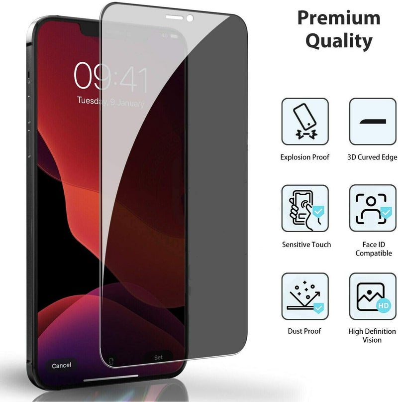 Winbo Antishock Privacy Screen Protector For iphone 12/12 Pro/ 12 pro max/ 12 mini (iphone 12/12 Pro) - Image 1