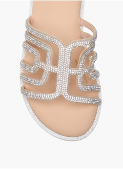 Celeste Girl's Embellished Slip-On Sandals  - Image 4