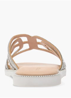 Celeste Girl's Embellished Slip-On Sandals  - Image 5