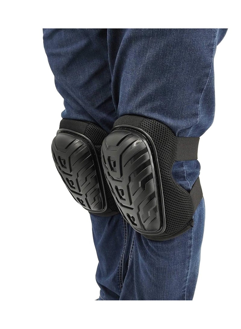 general Professional Knee Pads Heavy-duty Foam pads Sturdy double buckle straps Construction Gel Knee Pads Safety Leg Protectors Work Comfort 1 Pair - Image 2